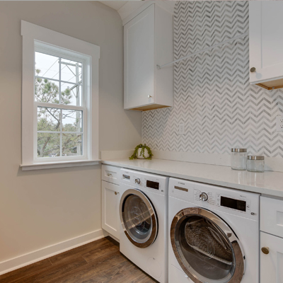 EDC Design Build Laundry Room example